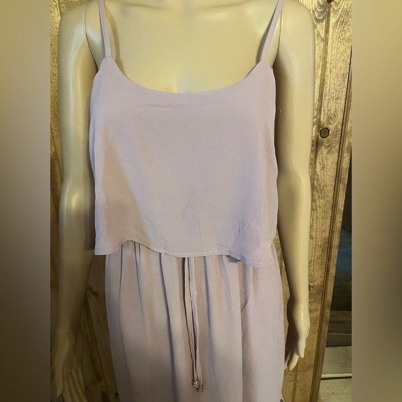 NWT NERLEROLIAN Adjustable Strappy Split Summer Beach Casual Midi Dress Sz M - Picture 7 of 9